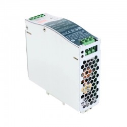 MeanWell® SDR-120-24 120W 24VDC 5A 115/230VAC DINレール電源(PFC機能付き)
