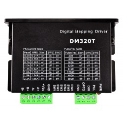 Nema 8, 11, 14, 16, 17 ステッピングモータ用デジタルステッピングドライバ 0.3-2.2A 18-30VDC