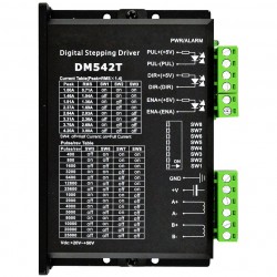 Nema 17, 23, 24 ステッピングモータ用デジタルステッピングドライバ 1.0-4.2A 20-50VDC