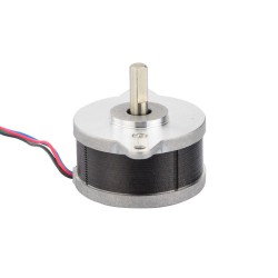 円形 Nema 14 バイポーラステッピングモータ 0.9°8.5Ncm (12oz.in) 0.65A 4.6V Φ36x20mm 4 ワイヤー