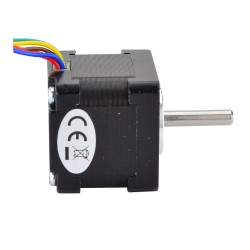 Nema 14 ユニポーラステッピングモーター 1.8°10Ncm (14.16oz.in) 0.4A 10V 35x35x34mm 6 ワイヤー