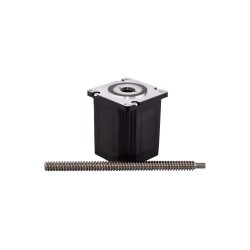 Nema 23 ノンキャプティブ 66mm リニアステッピングモータ 2.5A リード1.5875mm 長さ150mm