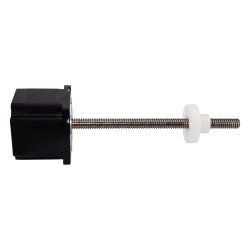Nema 34 エクスターナル 79mm リニアステッピングモータ 3.12A リード2.54mm 長さ250mm
