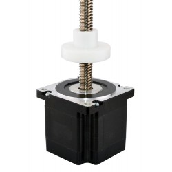 Nema 34 エクスターナル 79mm リニアステッピングモータ 3.12A リード2.54mm 長さ250mm