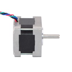 Nema 16 バイポーラステッピングモーター 0.9°18Ncm (25.5oz.in) 0.4A 12V 39x39x34mm 4 ワイヤー