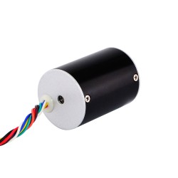 24V 5000RPM 0.019Nm 10W 0.75A 円形 Ф36x40mm ブラシレスDCモータ（BLDC）