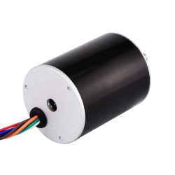 12V 3000RPM 0.048Nm 15W 1.9A 円形 Ф42x53mm ブラシレスDCモータ（BLDC）