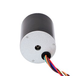 12V 3000RPM 0.048Nm 15W 1.9A 円形 Ф42x53mm ブラシレスDCモータ（BLDC）