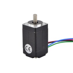 Nema 8 バイポーラ 2相ステッピングモーター 2Ncm (2.83oz.in) 0.6A 3.9V 20x20x33mm 4 ワイヤー