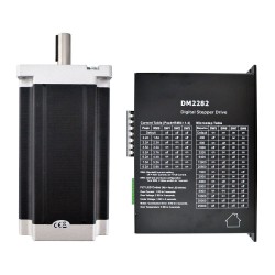 1 軸ステッピングCNCキット 30.0Nm(4248oz.in) Nema 42 ステッピングモーターキット& ドライバー