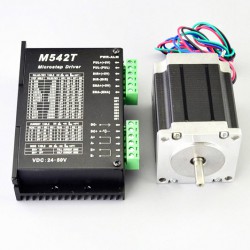 1 軸ステッピングキット 1.9Nm(269oz.in) Nema 23 ステッピングモーターキット& ドライバー 1 軸ステッピングキット 1.9Nm(269oz.in) Nema 23 ステッピングモーターキット& ドライバー