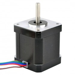 Nema 17 ユニポーラステッピングモータ 0.9°32Ncm (45.3oz.in) 0.4A 12V 42x42x48mm 6 ワイヤー