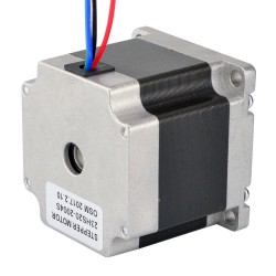 Nema 23 バイポーラステッピングモータ 1.8°0.9 Nm (127.5oz.in) 2A 3.6V 57x57x52mm 4 ワイヤー