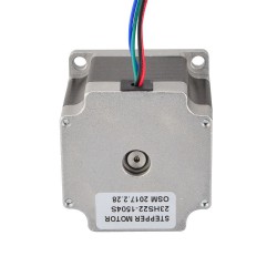 Nema 23 バイポーラステッピングモータ 1.8°1.16Nm (164.3oz.in) 1.5A 5.4V 57x57x56mm 4 ワイヤー