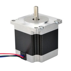 Nema 23 バイポーラステッピングモータ 1.8°1.16Nm (164.3oz.in) 1.5A 5.4V 57x57x56mm 4 ワイヤー