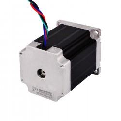 Nema 23 バイポーラステッピングモータ 1.8°1.9Nm (269oz.in) 3A 3.36V 57x57x76mm 4 ワイヤー