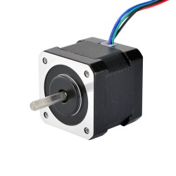 5 PCS Nema 17ステッピングモーター 4リード 2A DIY 3DプリンターモーターCNCロボット3Dプリンターに適用 17HS19-2004S1