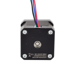 5 PCS Nema 17ステッピングモーター 4リード 2A DIY 3DプリンターモーターCNCロボット3Dプリンターに適用 17HS19-2004S1