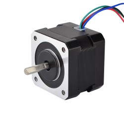ステッピングモーター 3Dプリンター DIY CNCロボットに適用 , 0.4A ,黒 17HS13-0404S1