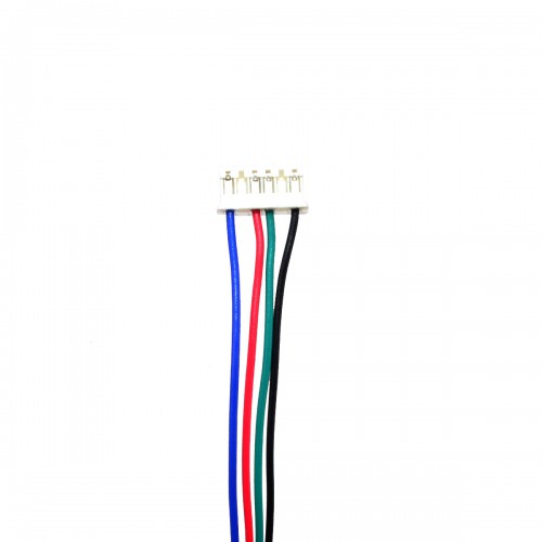 4ピンステッピングモーターケーブル400mm ピッチコネクタ付き