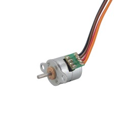 Φ10.25x11mm PM型ステッピングモーター 18度 1.96mN.m (0.278oz.in) 0.2A 4ワイヤー