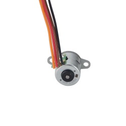 Φ10.25x11mm PM型ステッピングモーター 18度 1.96mN.m (0.278oz.in) 0.2A 4ワイヤー