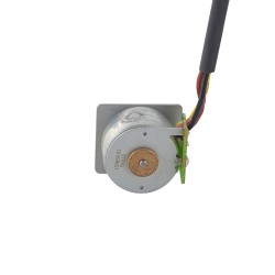Φ15x12mm PM型ステッピングモーター 18度 2.45mN.m (0.347oz.in) 0.04A 4ワイヤー