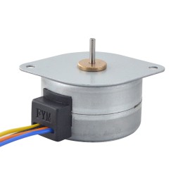 Φ35x22mm PM型ステッピングモーター 7.5度 53.9mN.m (7.634oz.in) 0.2A 4ワイヤー