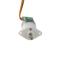 Φ15x22.3mm PM型ステッピングモーター ギヤ比50:1 平行軸ギアボックス付