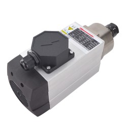 CNCスクエアスピンドルモータ空冷 380V 1.5KW 18000RPM 300Hz ER20コレット