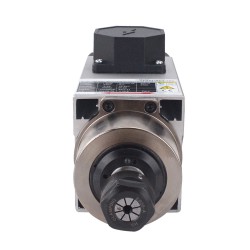 CNCスクエアスピンドルモータ空冷 220V 1.5KW 6.8A 18000RPM 300Hz ER20コレット