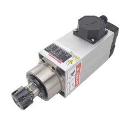 CNCスクエアスピンドルモータ空冷 380V 2.2KW 18000RPM 300Hz ER25コレット