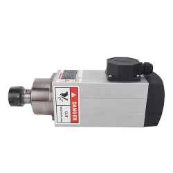 CNCスクエアスピンドルモータ空冷 380V 2.2KW 18000RPM 300Hz ER25コレット