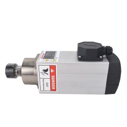 CNCスクエアスピンドルモータ空冷 220V 2.2KW 10A 18000RPM 300Hz ER25コレット