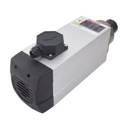 CNCスクエアスピンドルモータ空冷 380V 6.0KW 18000RPM 300Hz ER32コレット