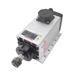 CNCスクエアスピンドルモータ空冷 380V 3.5KW 18000RPM 300Hz ER20コレット