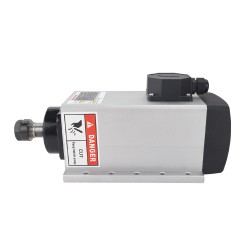 CNCスクエアスピンドルモータ空冷 380V 3.5KW 18000RPM 300Hz ER20コレット