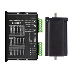 1軸ステッピングCNCキット 4.0Nm(566oz.in) Nema 24ステッピングモーターとドライバー