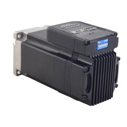 NEMA23一体型イージーサーボモータブラシレスDCサーボモーター 130w 3000rpm 0.45Nm(63.73oz.in) 20-50VDC