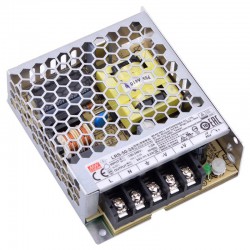 MeanWell® LRS-50-24 50W 24VDC 2.2A 115/230VAC 密閉型スイッチング電源
