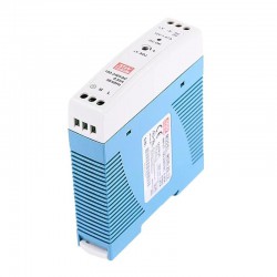 MeanWell® MDR-20-12 20W 12VDC 1.67A 115/230VAC DINレール電源