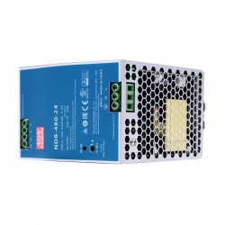MeanWell® NDR-480-24 480W 24VDC 20A 115/230VAC DINレール電源