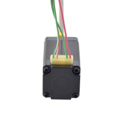 NEMA 8 エクスターナルリニアステッピングモータ 8E15S0504AC5-100RS 0.02Nm ねじリード 2mm(0.07874