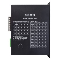 デジタルステッピングドライバ DM2282T 180-240VAC 0.5-8.2A Nema 34,42 モーターと互換性があります