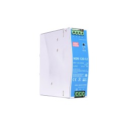 NDR-120-12 MEAN WELL 120W 12VDC 10A 115/230VAC DINレール電源