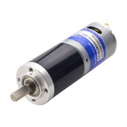 24V ブラシ付きDCギアモーター PA28-28245800-G51 1.8Kg.cm/90RPM、51:1 遊星ギアボックス付き