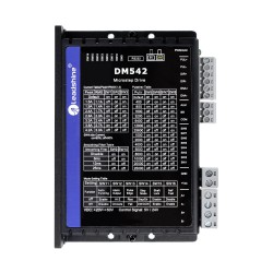 Leadshine デジタルステッピングドライバ DM542 20-50VDC 0.5-4.2A (Nema 17、23、24ステップモーターに適合)