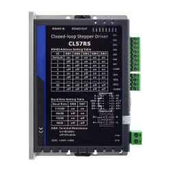 Modbus RS485 クローズドループステッピングドライバー CL57RS 24-48VDC 0.5-7.0A