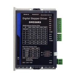 Modbus RS485 クローズドループステッピングドライバー DM556RS 24-48VDC 0.5-5.6A (Nema 17,23,24モーターに適合)