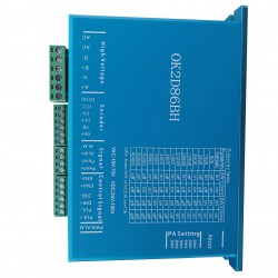 1軸クローズドループステッピングモータキット 1-OK2D86BH-34HE59 12.0Nm 6A (Nema 34 モーター&ドライバー) 1軸クローズドループステッピングモータキット 1-OK2D86BH-34HE59 12.0Nm 6A (Nema 34 モーター&ドライバー)